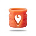 Cartridge de agulhas de tatuagem 0807RL 20 unidades Descartáveis estéreis 0,25 mm Round Liner Membrana de silicone Laranja Para máquinas com suporte 5