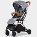 Carucior de călătorie pentru copii de la 0 la 24 de luni Pliere cu o singură mână Cadru din aluminiu Capacitate 25 kg După pliere 48 7