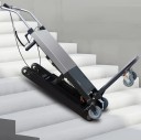 Cărucior manual pentru scări pentru sarcini grele sistem cu bandă capacitate 270–400 kg negru-gri pentru transportul încărcăturilor pe scări 2