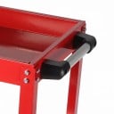 Cărucior mobil pentru unelte cu 3 etaje Capacitate 100 kg Dimensiuni 74 x 66 x 35,5 cm Structură metalică cu roți și mânere Pentru atelier 15