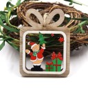 Carved Christmas Ornament 8