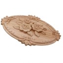 Carved Decoration with Flowers 4