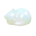 Carved Mineral Stone in the Shape of a Cat 4 cm Natural Mineral Decorative Stone Figurine for Collectors and Interiors 8