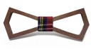 Carved Wooden Bow Tie J649 2