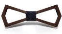 Carved Wooden Bow Tie J649 7