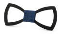 Carved Wooden Bow Tie J650 18