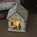 Casa de Natal LED iluminada 5