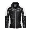 Casaco de couro masculino F1125 5