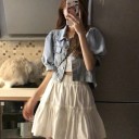 Casaco de ganga curta para senhora P1678 2