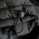 Casaco de Inverno Feminino com Gola Alta Casaco Preto Quente com Fecho e Bolso Casaco de Inverno Confortável com Gola Estilosa para Uso Diário 6