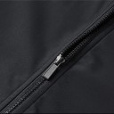 Casaco de inverno masculino com capuz Casaco acolchoado com fecho de correr e bolsos Casaco masculino acolchoado para tempo frio Casaco 5