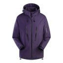 Casaco de Inverno Masculino em Poliéster à Prova de Vento com Capuz para Proteção Invernosa 9
