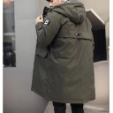 Casaco de Inverno Masculino Longo 4