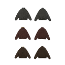 Casaco de Inverno Masculino Vintage Japonês em POLIESTER e Algodão com Gola Alta e Fecho de Zip, com Bolsos, Estilo Streetwear Coreano 10