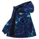 Casaco de Inverno para Rapazes com Capuz Casaco Quilted Quente com Fecho de Correr Roupa de Outono e Inverno Material Confortável em Algodão e Poliéster para Uso Diário 3