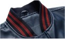 Casaco de pele baseball para homem J2038 3