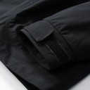 Casaco impermeável masculina de outono em grande tamanho, resistente ao vento, com fecho de correr e capuz, bolsos, várias cores, POLIESTER, à prova de água 10