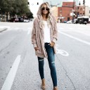 Casaco leve de primavera para senhora J3094 2