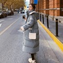 Casaco longo de inverno para senhora P1726 3