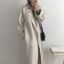 Casaco longo feminino P1377 5