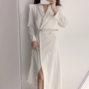 Casaco longo feminino P2389 1