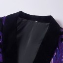 Casaco masculino com lantejoulas F408 2