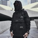 Casaco masculino preto 1