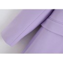 Casaco roxo feminino 3