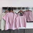 Casaco, top e calções para menina L1411 2