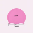 Cască de înot din silicon, unisex, impermeabilă, 50g, protecție elastică pentru păr, pentru antrenament și competiții în piscină 3