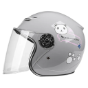 Cască de motocicletă rabatabilă pentru copii 5-12 ani Cască de protecție pentru motociclete Dimensiuni 23 x 27 x 20 cm Plastic PP sigur 6