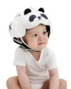 Cască de protecție pentru copii panda Protecție pentru cap din spumă microporoasă nylon și poliester Albă Pentru învățarea mersului pentru bebeluși 1