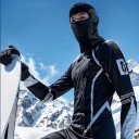 Cască rezistentă la frig pentru schi și snowboard cu deschidere pentru ochi și parte perforată peste gură unisex mărime universală 6