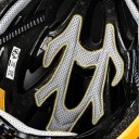 casco da ciclismo con occhiali da sole UV400 magnetici rimovibili Luce LED posteriore lampeggiante 18 aperture di ventilazione Ultraleggero Circonferenza testa 57-61 cm 4