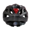 Casco da ciclismo sportivo con luce LED e occhiali magnetici Casco leggero con ventilazione per adulti Taglia 58–62 cm 15 aperture 2