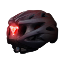 Casco da ciclismo sportivo con luce LED e occhiali magnetici Casco leggero con ventilazione per adulti Taglia 58–62 cm 15 aperture 3