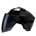 Casco da ciclismo unisex EPS con luce LED posteriore visiera ribaltabile design monocromatico con scritta anda helmet casco protettivo 3