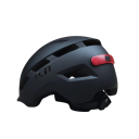 Casco de ciclismo con luz roja trasera recargable Talla 57-61 cm Casco de seguridad con ventilación para conducción diurna y nocturna 2
