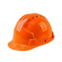 Casco di sicurezza da cantiere elmetto protettivo ventilato 29 x 24 x 20 cm in plastica ABS ultraleggero 375 g con fibbia regolabile per la costruzione 2