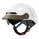 Casco estivo leggero con visiera solare integrata, visiera rimovibile e imbottitura traspirante, guscio in ABS ed EPS con regolazione della taglia tramite rotella. 4