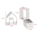 Casetta di Pan di Zenzero - Stampino - 3 pz 6