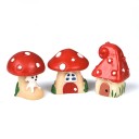 Casita decorativa 3 uds. 5