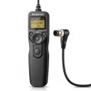 Časosběrný intervalometr s LCD časovačem Hanpusen TR90 N8 pro Nikon D850 Kabelová spoušť Černá Na časosběr i dlouhé expozice 1