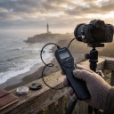 Časosběrný intervalometr s LCD časovačem Hanpusen TR90 N8 pro Nikon D850 Kabelová spoušť Černá Na časosběr i dlouhé expozice 4