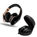 Casque Bluetooth circum-aural avec microphone et étui Pour la musique et les appels Bluetooth 5.0 et câble jack 3,5 mm Autonomie d'environ 8 1