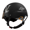 Casque d'été léger avec visière teintée intégrée, visière amovible et doublure respirante, coque en ABS et EPS avec réglage de la taille par molette. 2