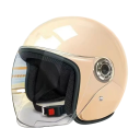 Casque de moto à mentonnière 23 x 29 x 25 cm Casque de protection en plastique ABS Fermeture sécurisée Rembourrage confortable 5