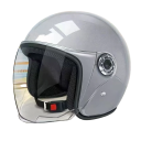 Casque de moto à mentonnière 23 x 29 x 25 cm Casque de protection en plastique ABS Fermeture sécurisée Rembourrage confortable 4