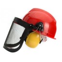 Casque de protection pour travailler avec une scie 3