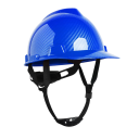 Casque de sécurité au look carbone Dimensions 20 x 14 cm Coque ABS Système de suspension à six points Réglable par molette Pour la construction et l'industrie 6
